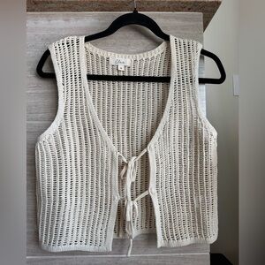 Elan Tie-front Shirt Vest